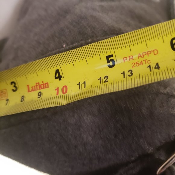 Gloria Vanderbilt Bag Mini shoulder straps grey black top flap cinch closure G - Picture 11 of 12